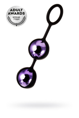 Вагинальные шарики TOYFA A-Toys Raspy, ABS пластик, фиолетовый, 14 см (0T-00009391)