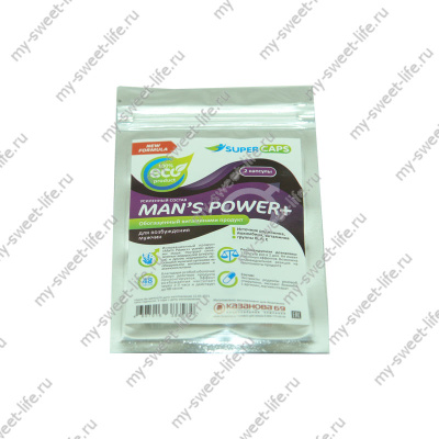 Средство для эрекции Man's Power plus (2 капсулы) (sredserekMPowplus2k)