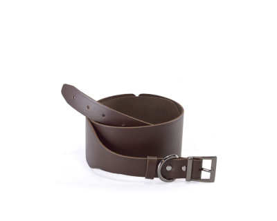 Ремень из натуральной кожи, коричневый S (3418-8S)