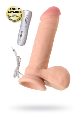 Ротатор TOYFA RealStick Elite Brandon, SoftSkin, телесный, 17 см (0T-00002059)