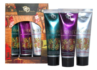 Набор интимных гель-смазок №6 (3 шт. по 30 мл.) (BMN-0084)