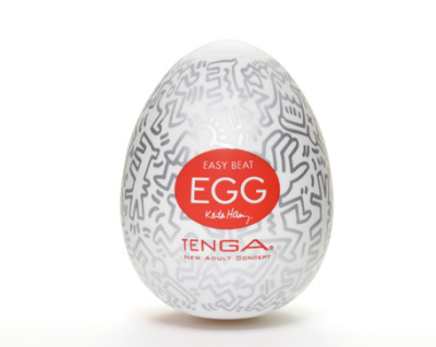 Мастурбатор яйцо Party TENGA&Keith Haring Egg (KHE-003)